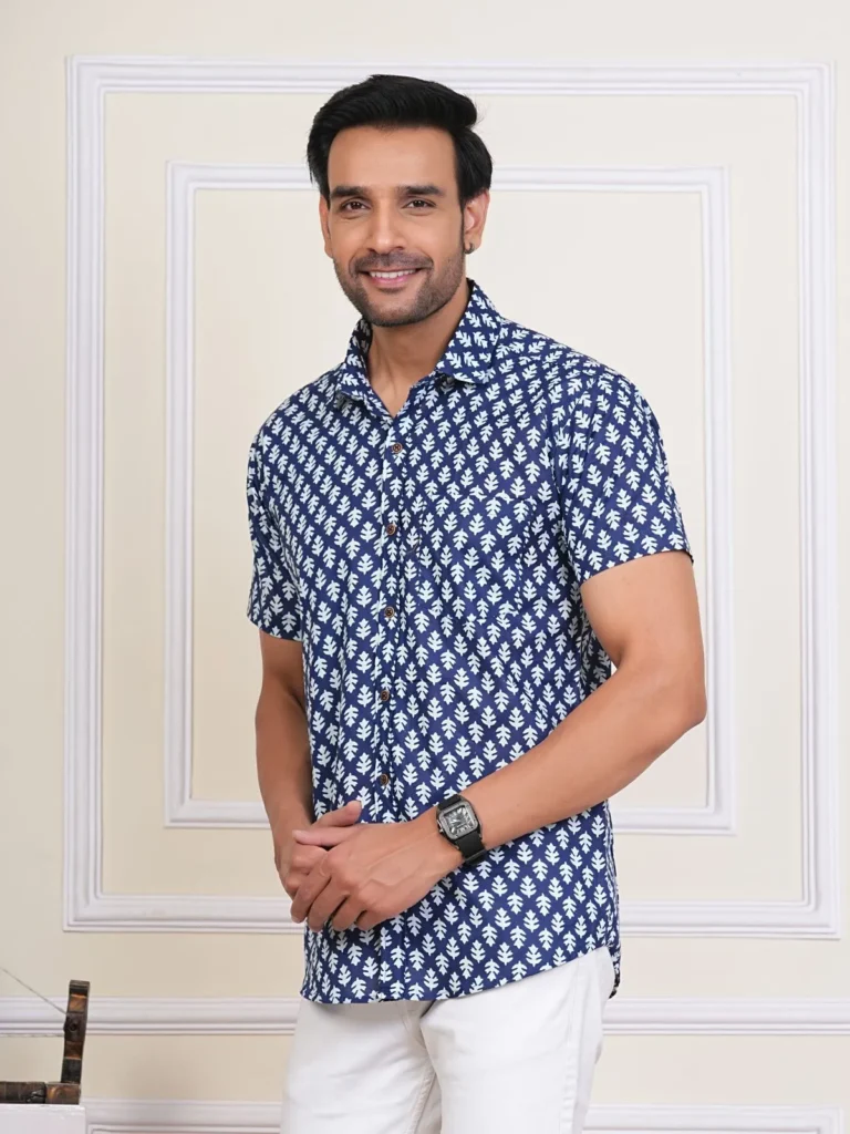 the classicot blue shirt for men online buy