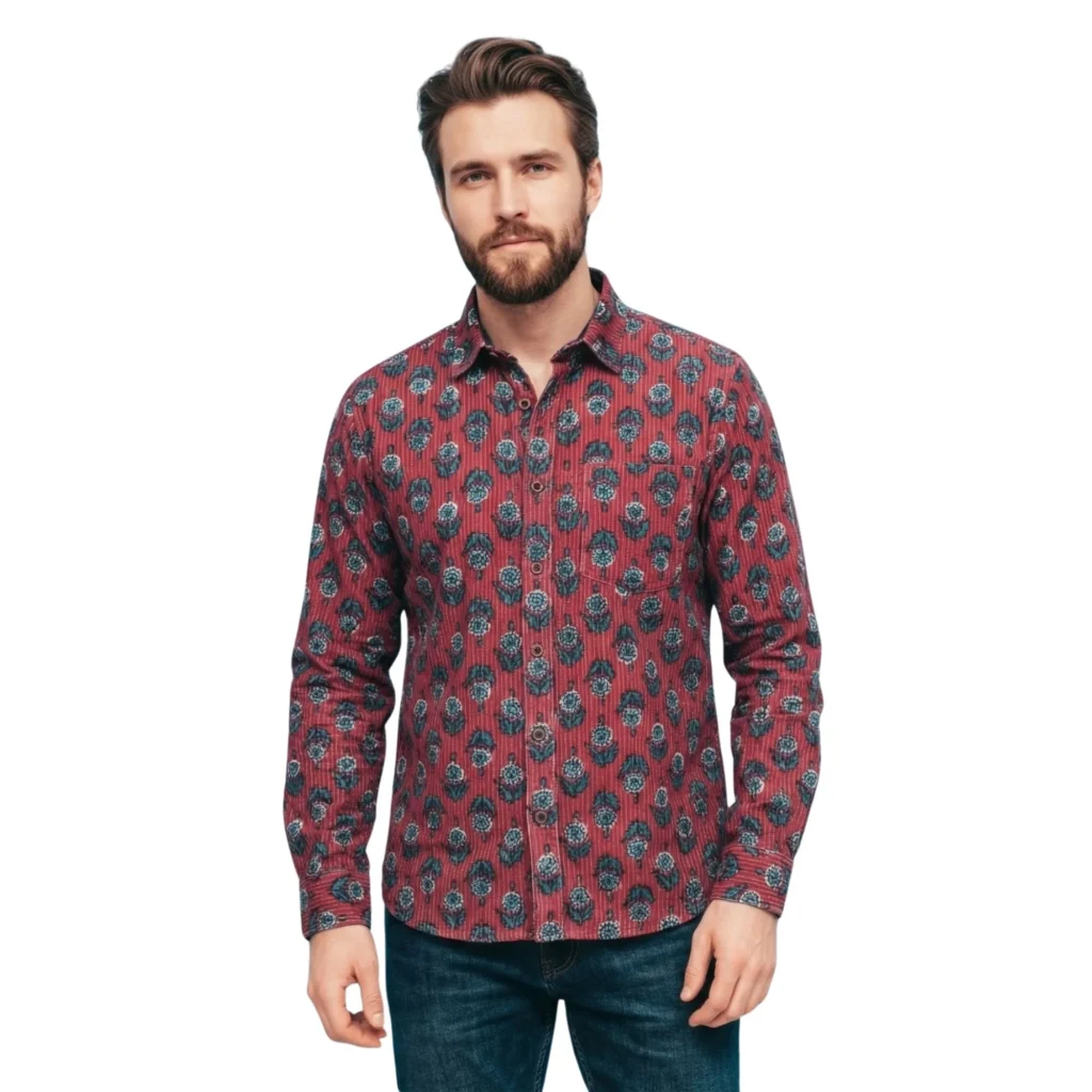 The Classicot gift for men shirt printed casual shirt for men